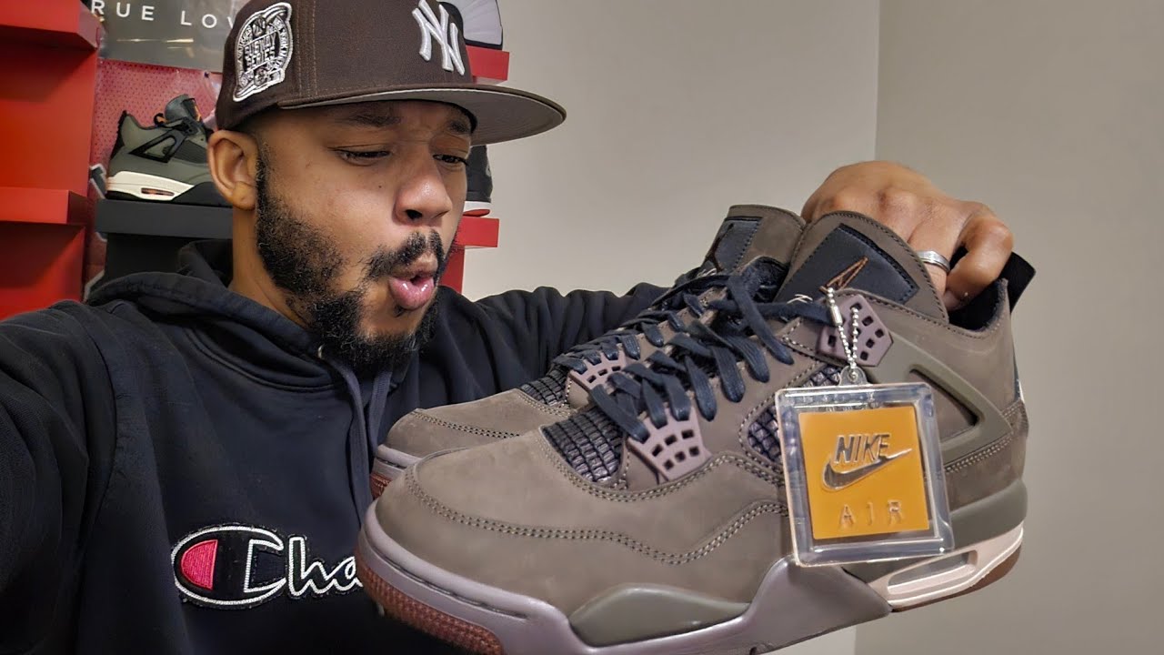 Jordan 4 A MA  MANIERE DARK MOCHA ...ARE THESE SNEAKER OF THE YEAR 