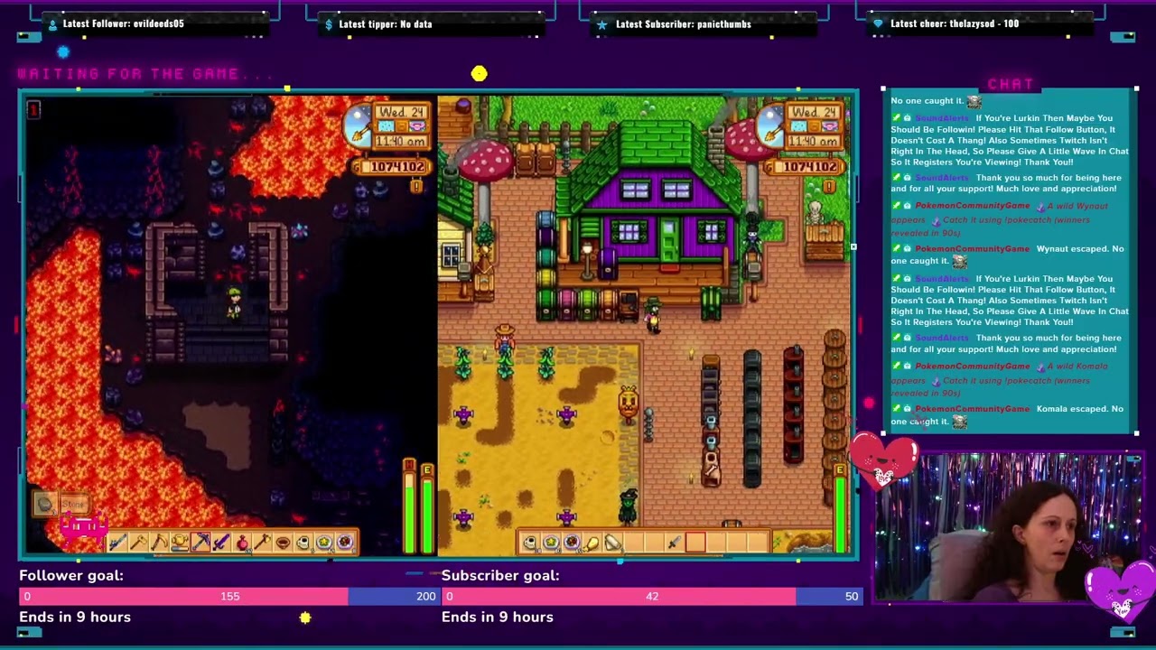 Some Late Night Stardew To Ring In My Birthday! ⛏️😎👍
