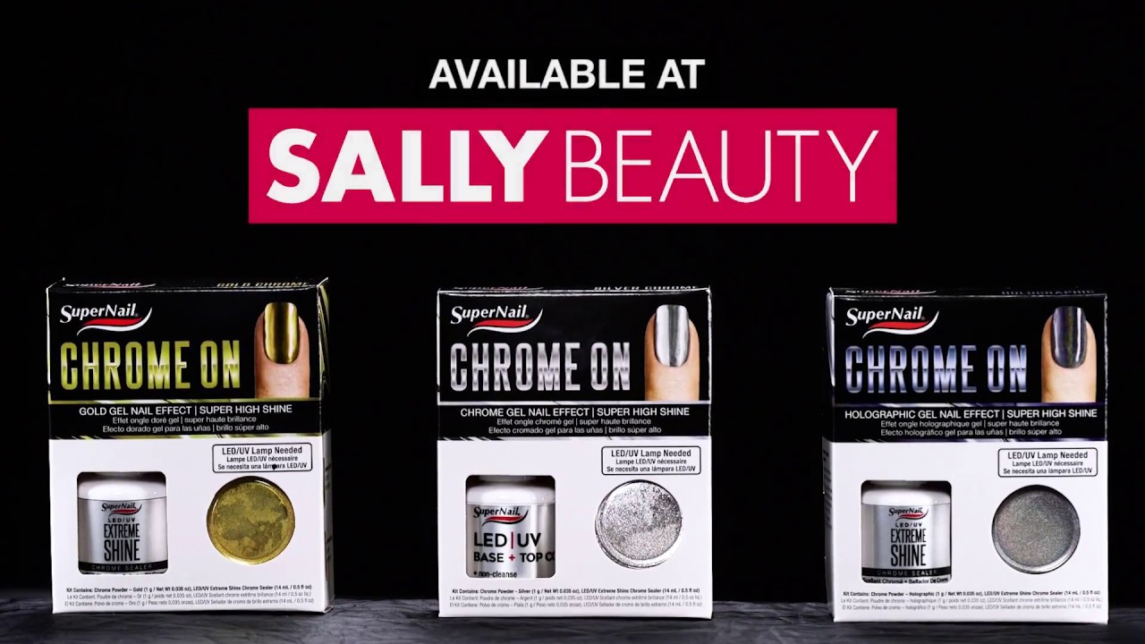How To: Chrome Manicure Using SuperNail's Chrome On