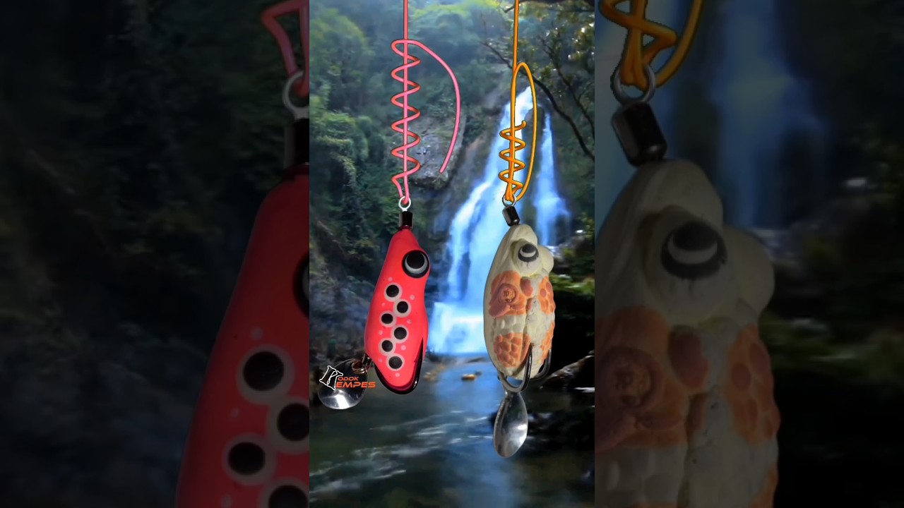 2 cara mengikat lure casting