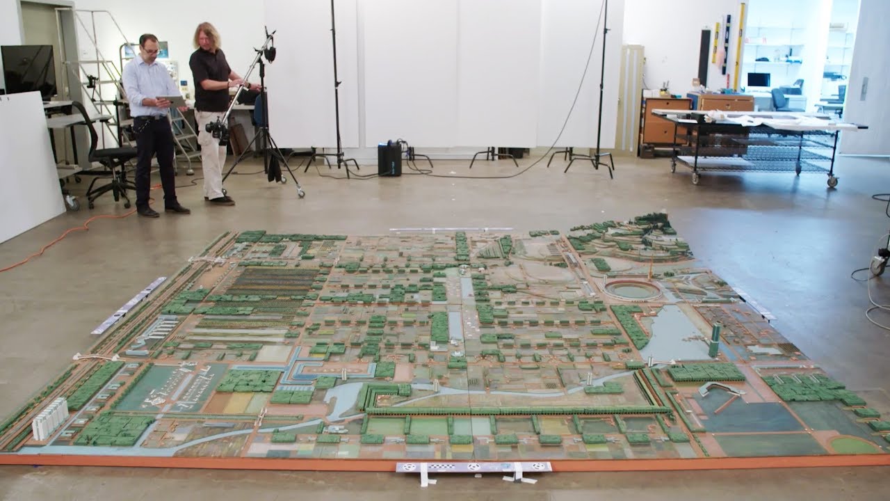 Frank Lloyd Wright: Creating a 3D model of 