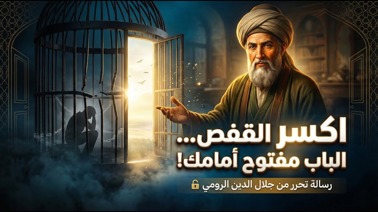 كيف تحرر نفسك من سجنك الداخلي؟ — جلال الدين الرومي