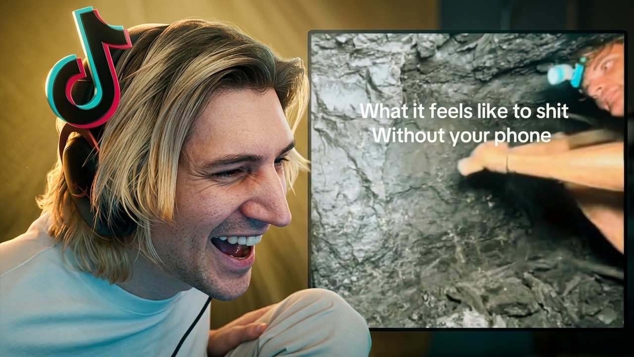 xQc Reacts to Funny TikTok Clips