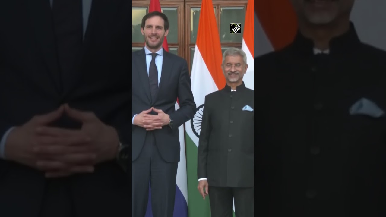 EAM S Jaishankar holds bilateral meeting with Netherlands&rsquo; FM Wopke Hoekstra