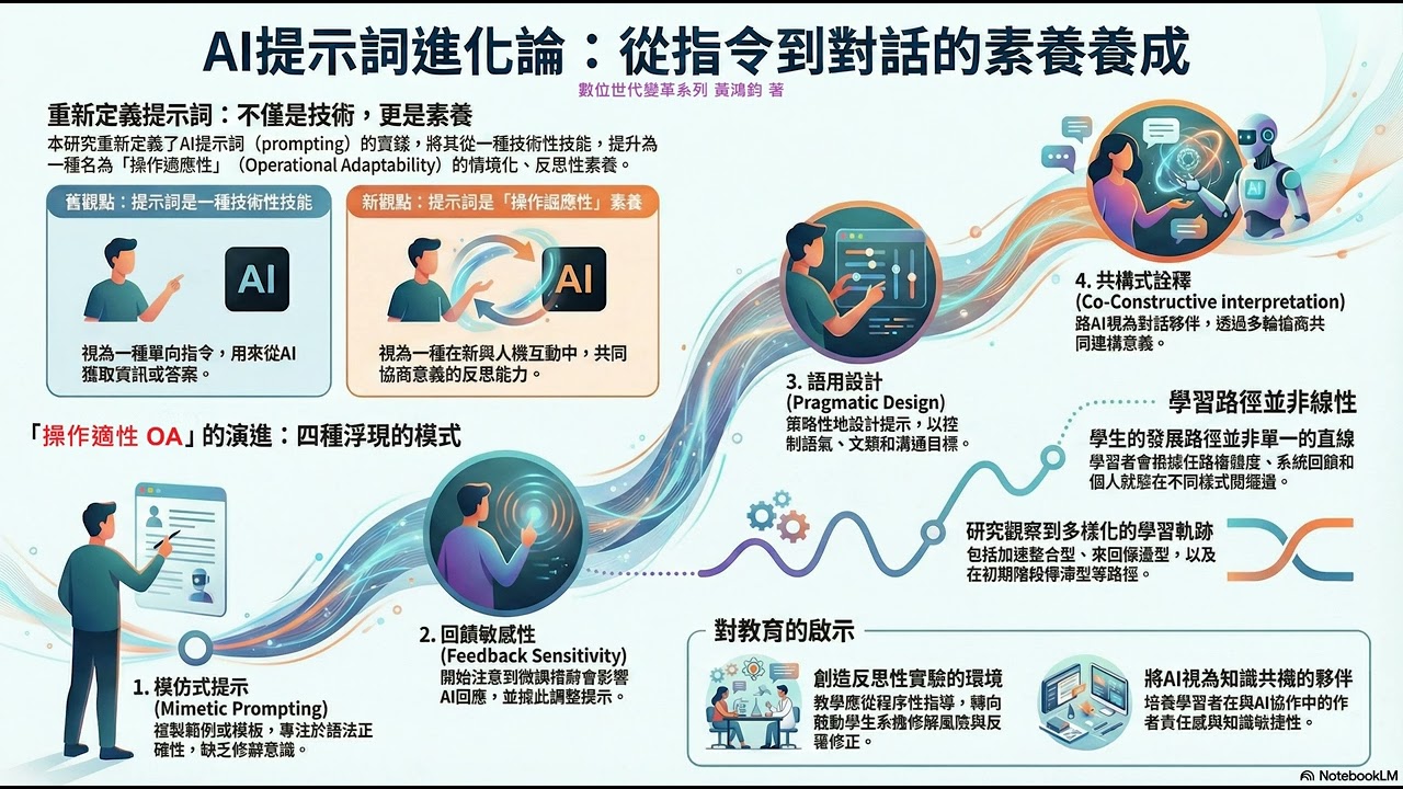 與AI共舞：操作適性 與 數位素養