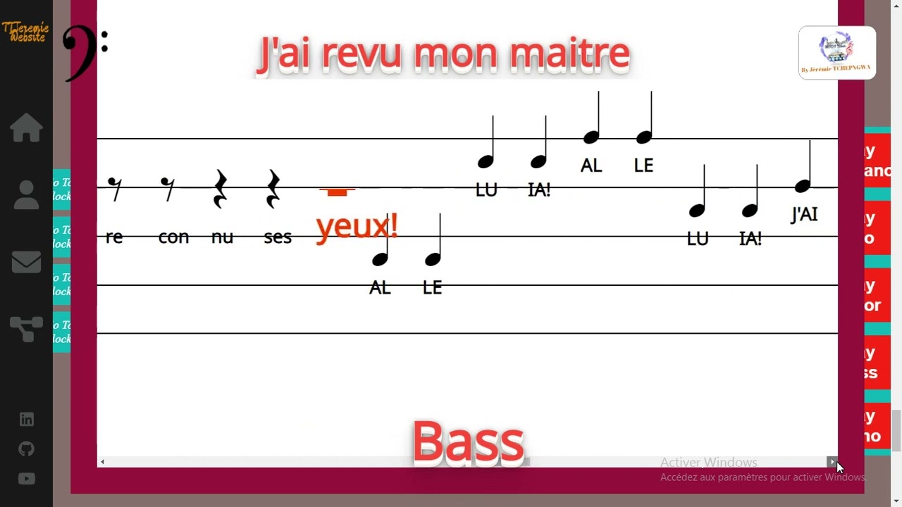 J'ai revu mon maitre - Robert LEBEL / Jo Akepsimas - Bass