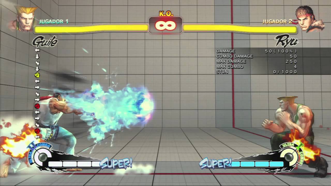 Tutorial Guile Super Street Fighter IV AE