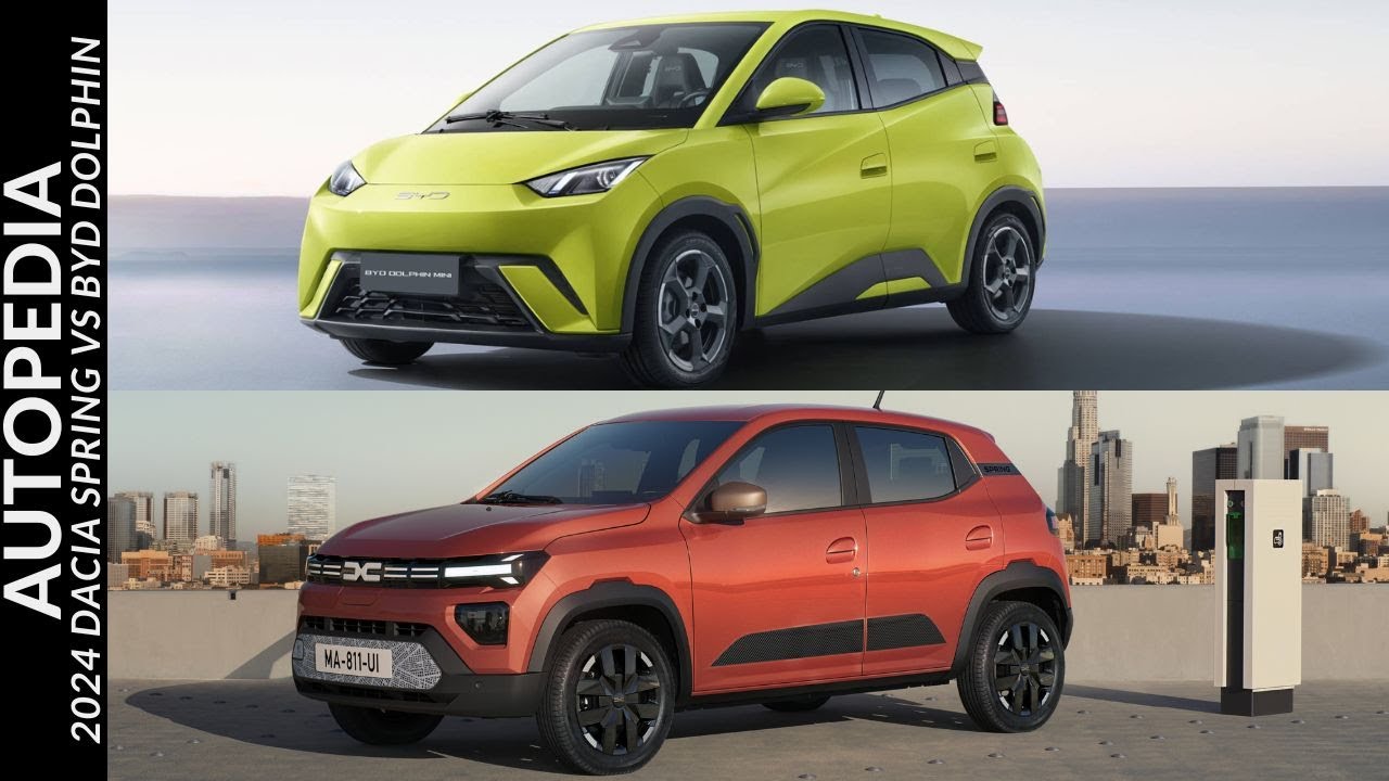 Dacia Spring 2024 VS BYD Dolphin Mini - Один из них станет бестселлером!!!!