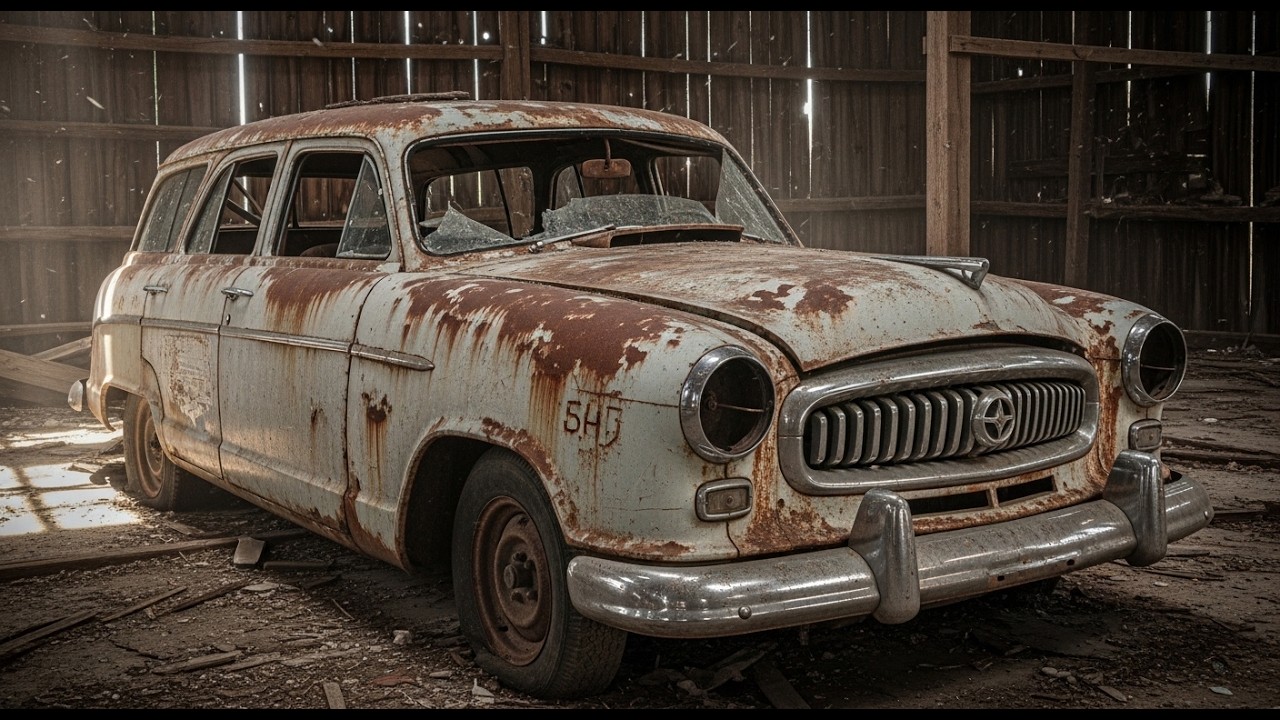 ASMR Car Restoration! 1952 Nash Rambler Station Wagon Full Restoration