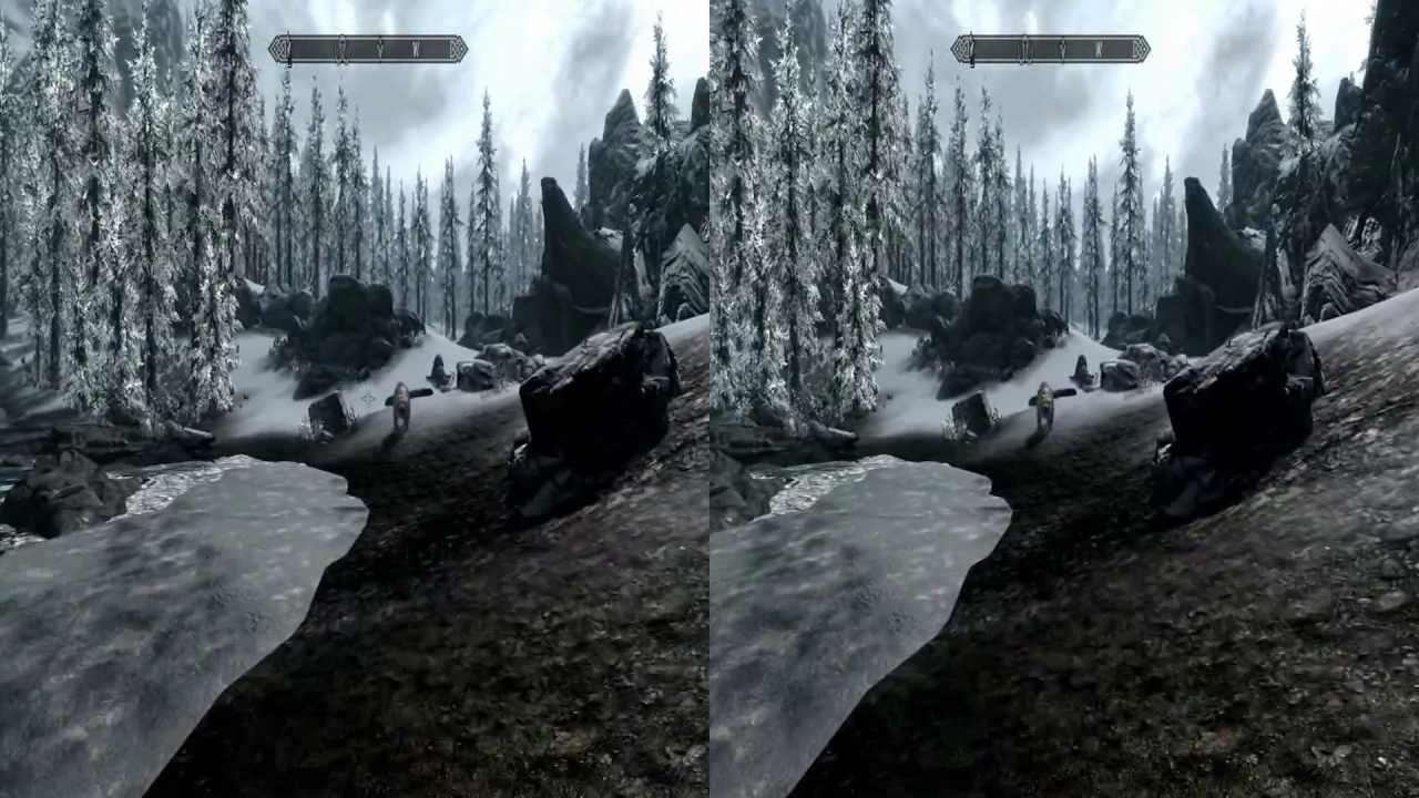 Nvidia 3D Vision - Skyrim