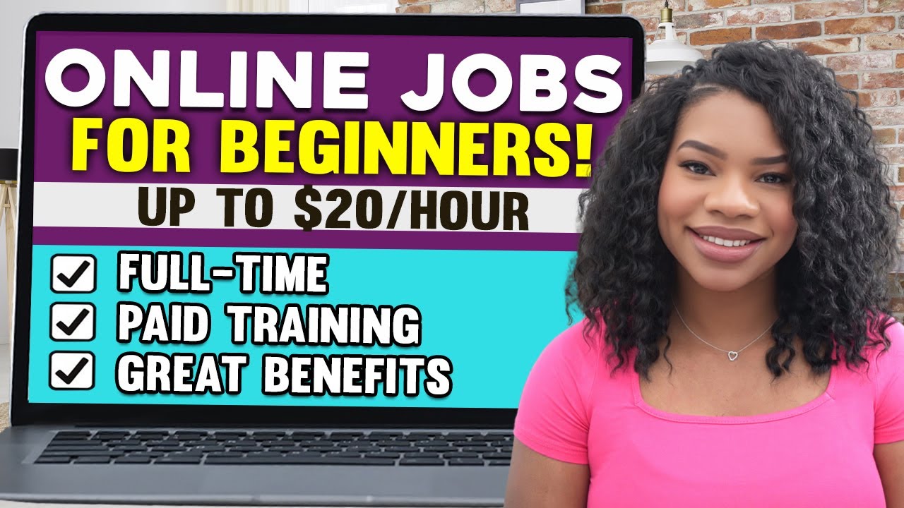 Work From Home Alert! Earn $16-$20/Hour (2 Beginner-Friendly Jobs)