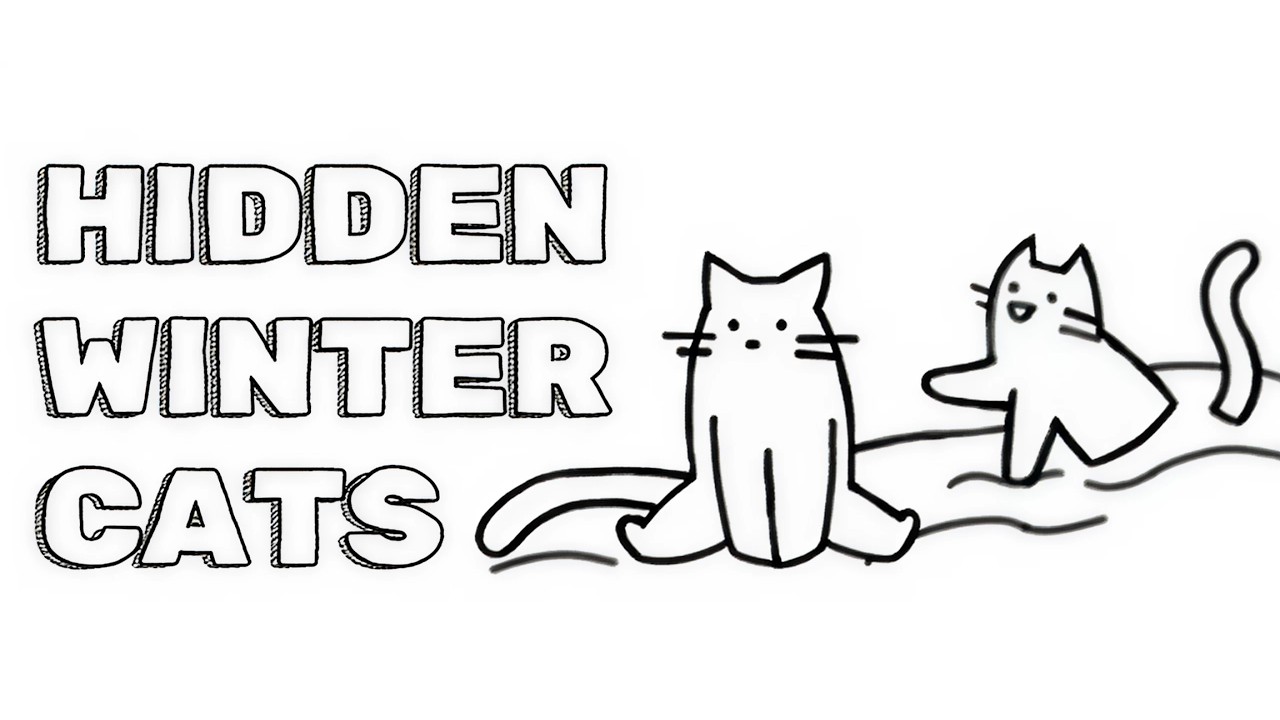 Hidden Winter Cats  [ Full Gameplay 100% - All Achievements - Free - with Extra Level ]