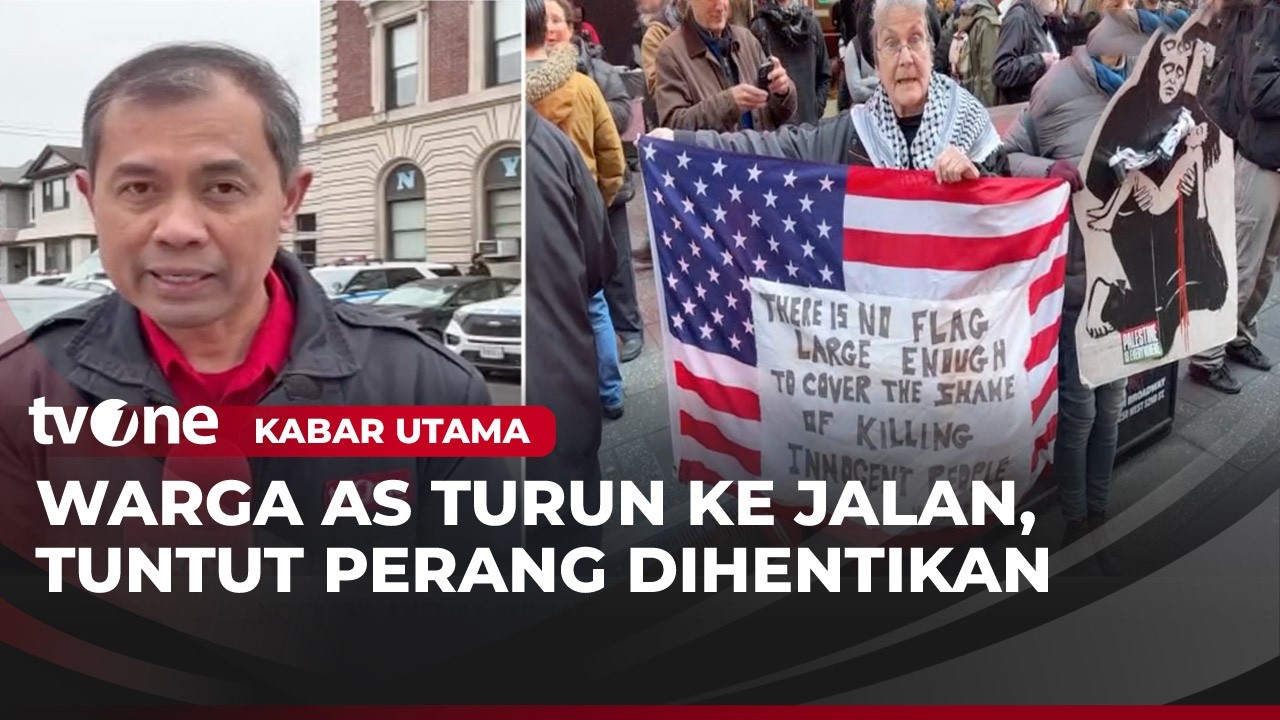 PBB akan Gelar Sidang, Warga AS Menuntut Perang Dihentikan usai Serangan ke Iran | Kabar Hari Ini