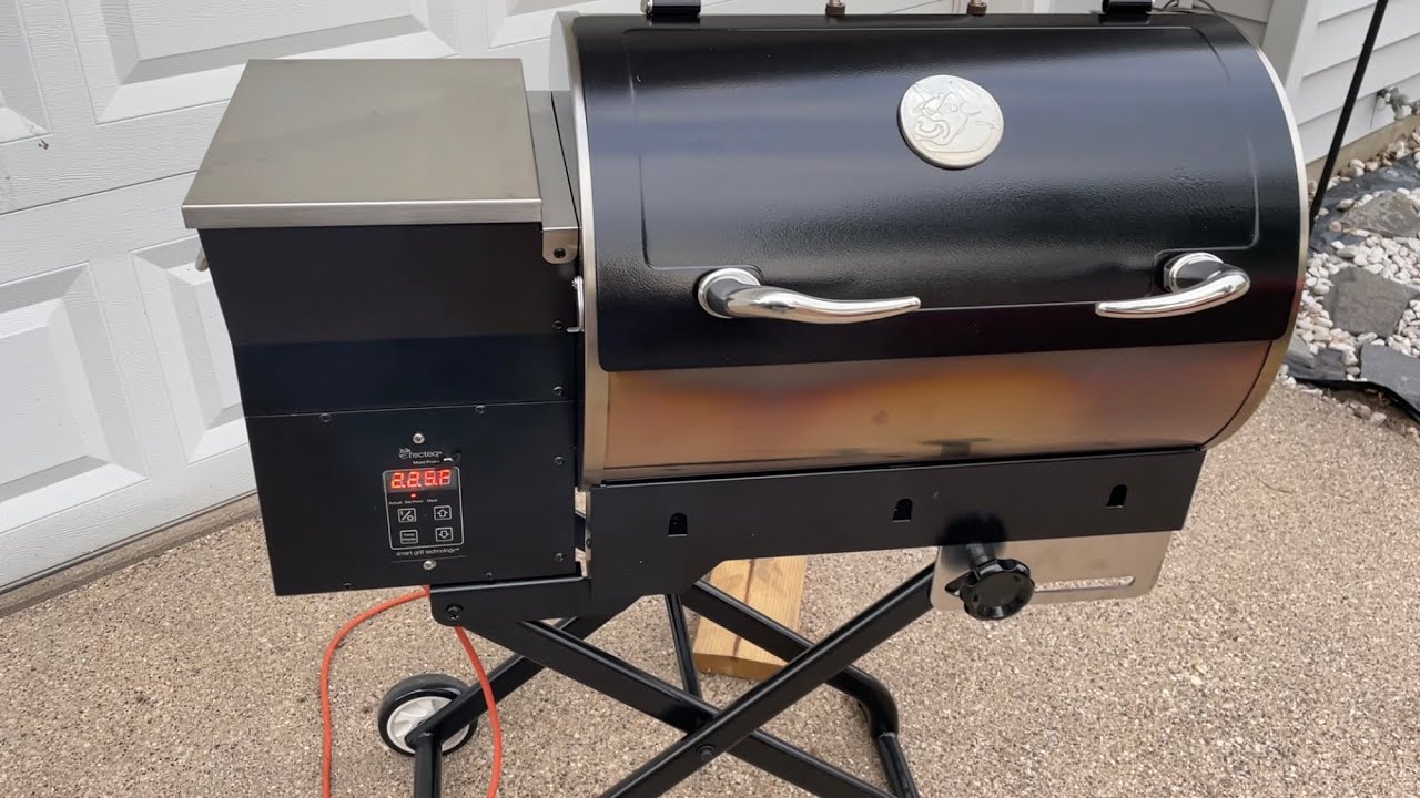 The Road Warrior 340p RecTeq first cook