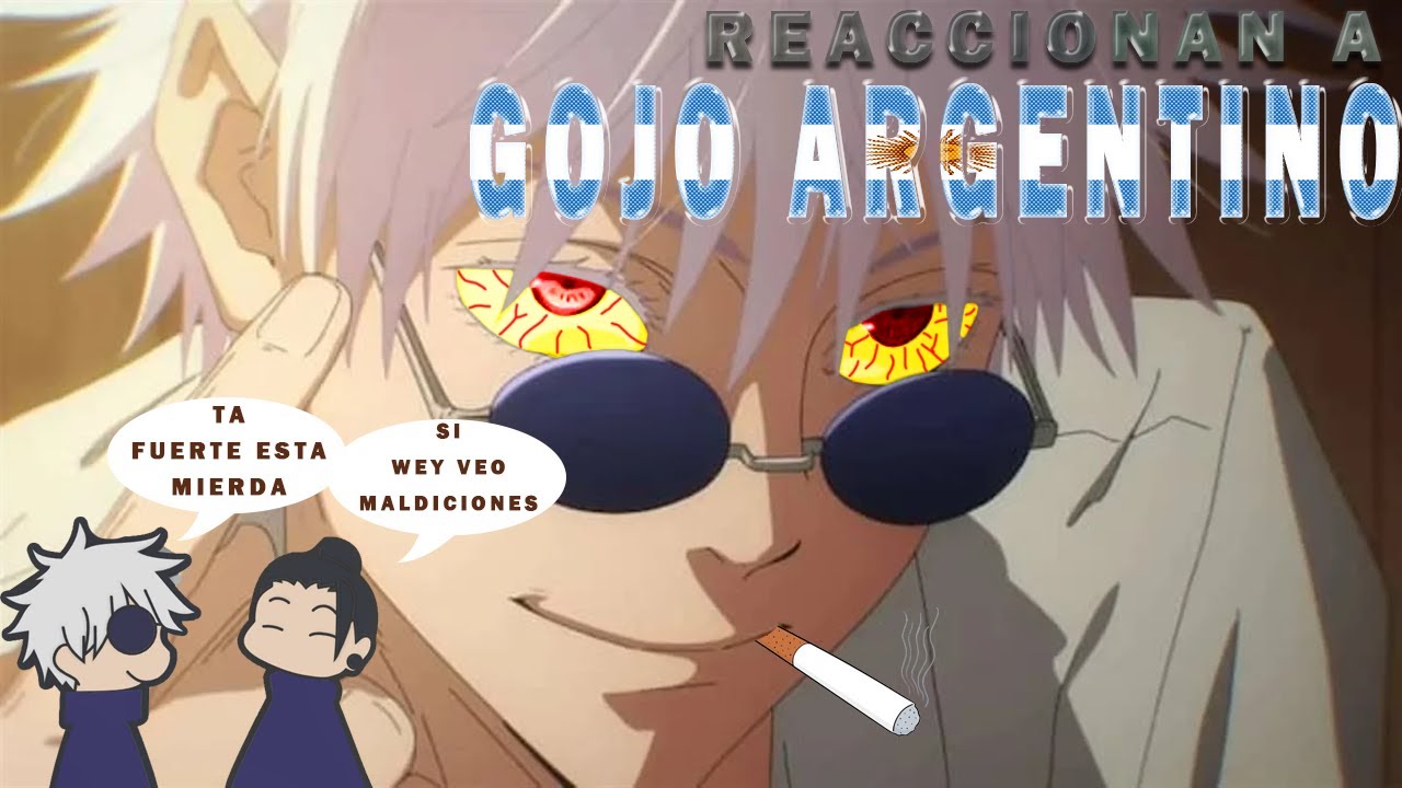 jujutsu kaisen del pasado reacciona a gojo argentino