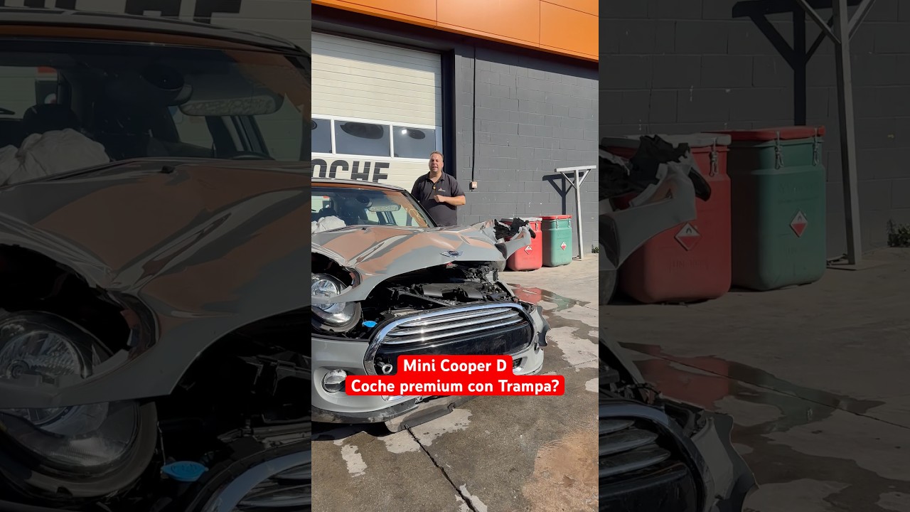 Mini Cooper D&hellip; coche premium con trampa? #desguace #desguacesmotocoche #motocoche #minicooper