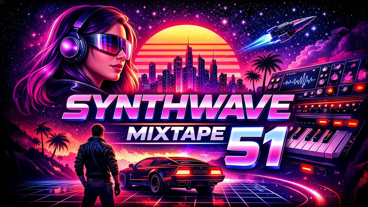 Synthwave Mixtape 51 – Synthwave Night Drive & 80s Neon