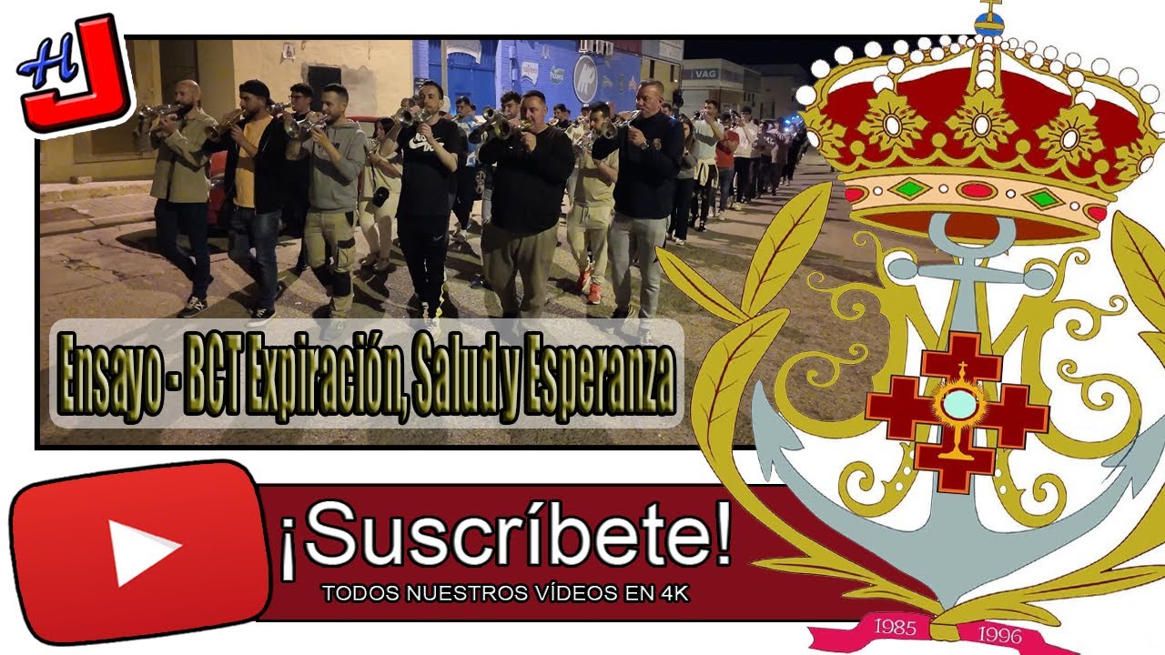 🗓 ENSAYO 🎺 BCT EXPIRACIÓN, SALUD Y ESPERANZA 🥁 Cuaresma ⚜️ 2025 📹 4K