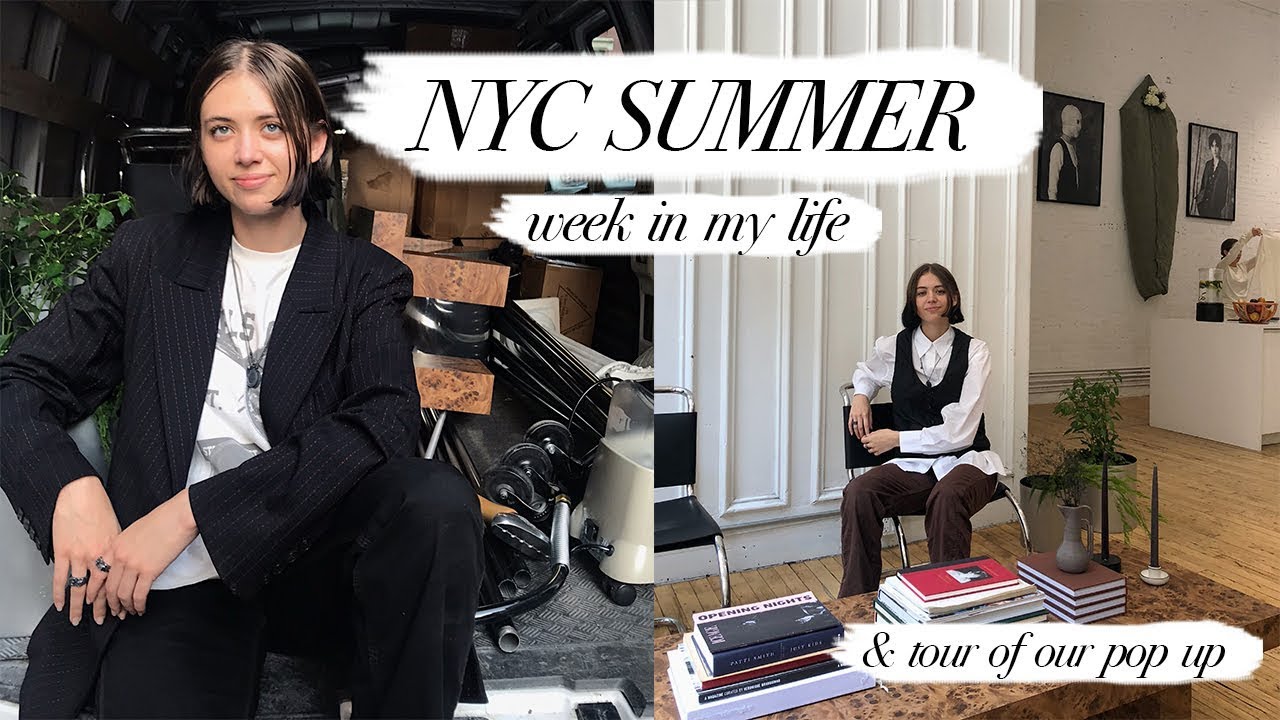 Summer in NYC // Moving Into Our Pop Up in Soho