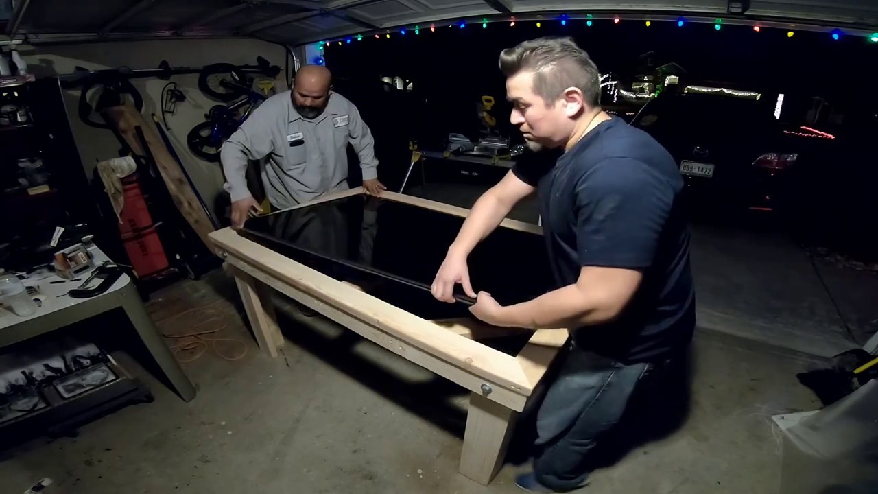 How To: Build a Gaming Table (With TV Inside!!)