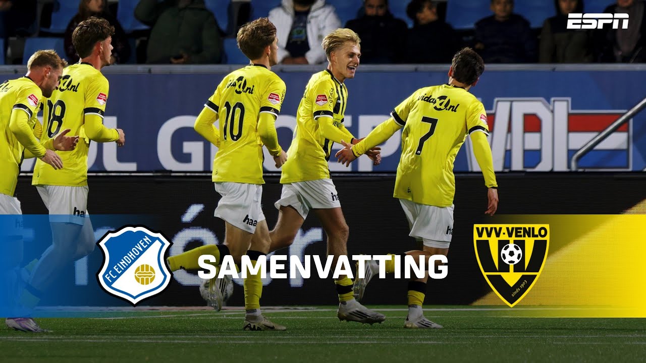 ⚽️🔄 GOUDEN WISSEL VVV deelt nieuwe DREUN uit aan EINDHOVEN | Samenvatting FC Eindhoven - VVV-Venlo