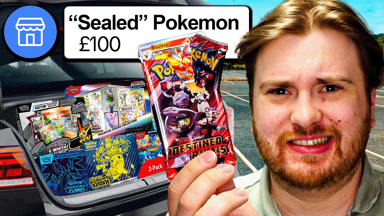 Пытаюсь купить карточки Pokemon на Facebook Marketplace по розничной цене...