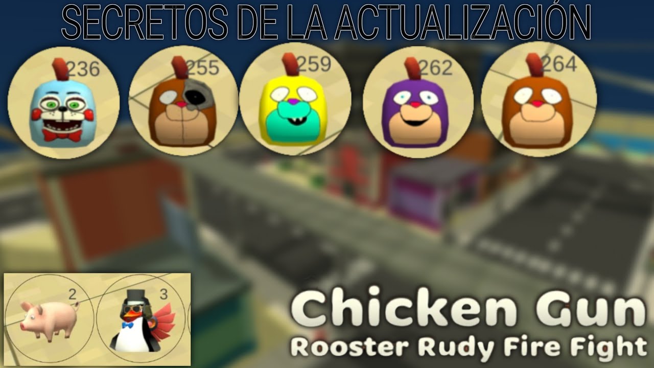 Secretos de la actualización de Chicken gun 5.1.0