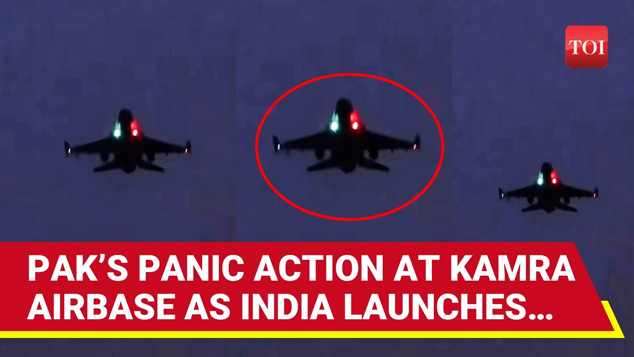 Pak’s Kamra Airbase On Target? India's 'Aakraman' Near LoC Sparks Panic | PAF F-16 Night Sorties...