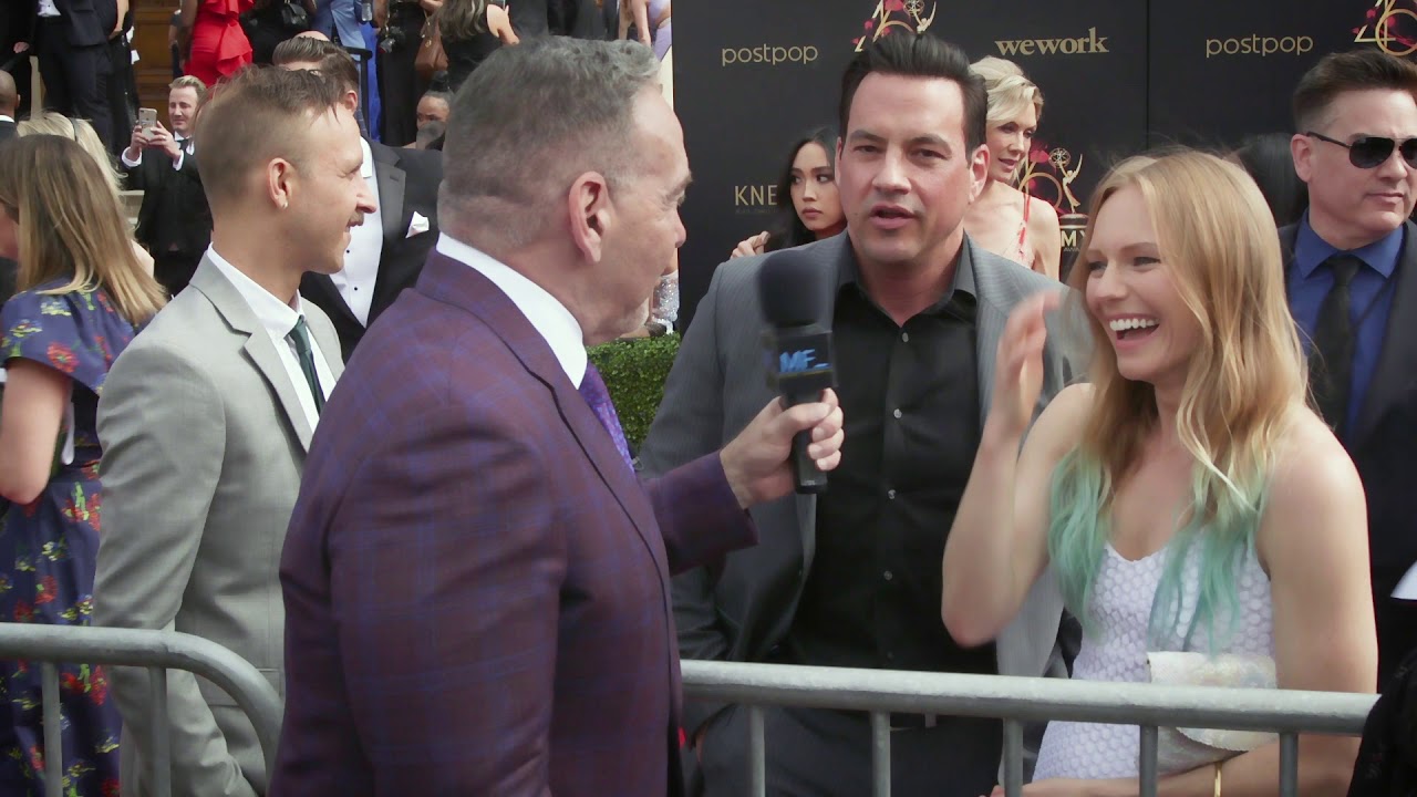 Marci Miller & Tyler Christopher Interview - Days of our Lives - 46th Daytime Emmys Red Carpet