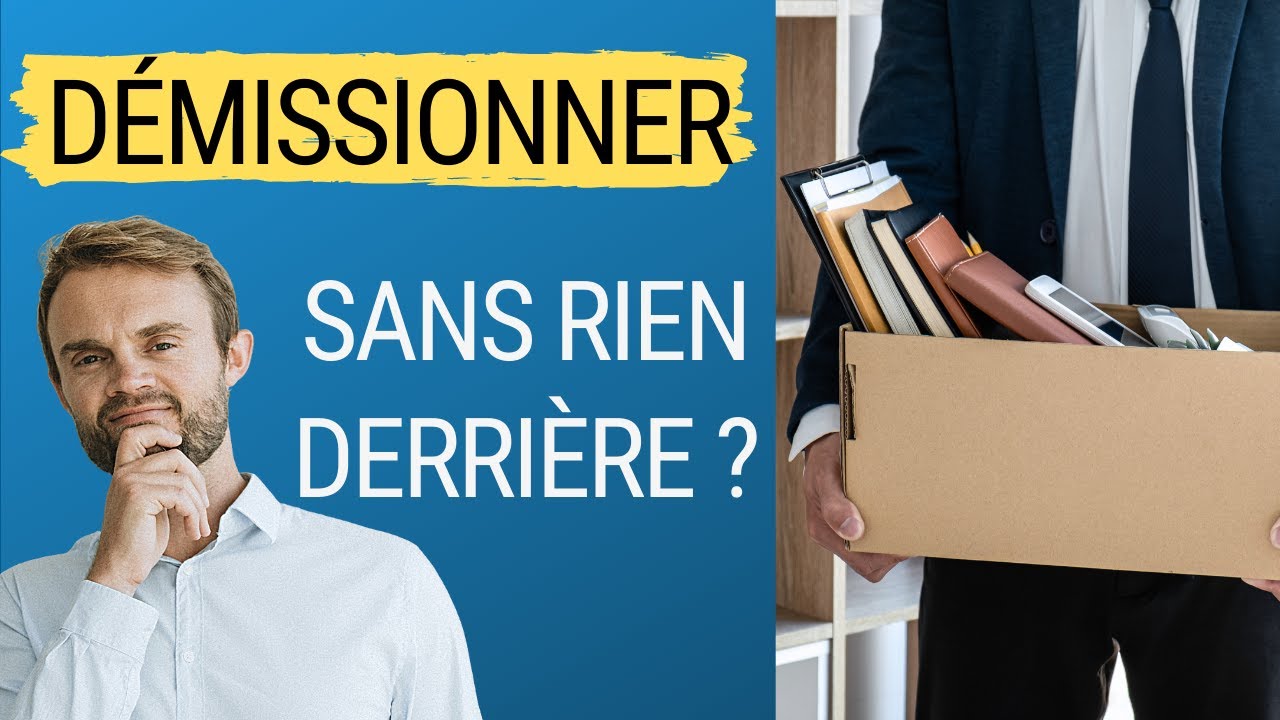 Faut-il démissionner sans job derrière ? 3 risques et s'y préparer en 5 étapes