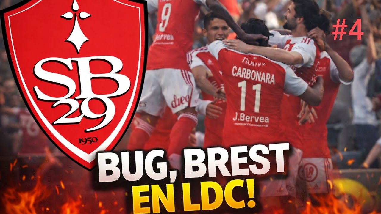 #4 bug en carrière Brest en ligue des champions ?!