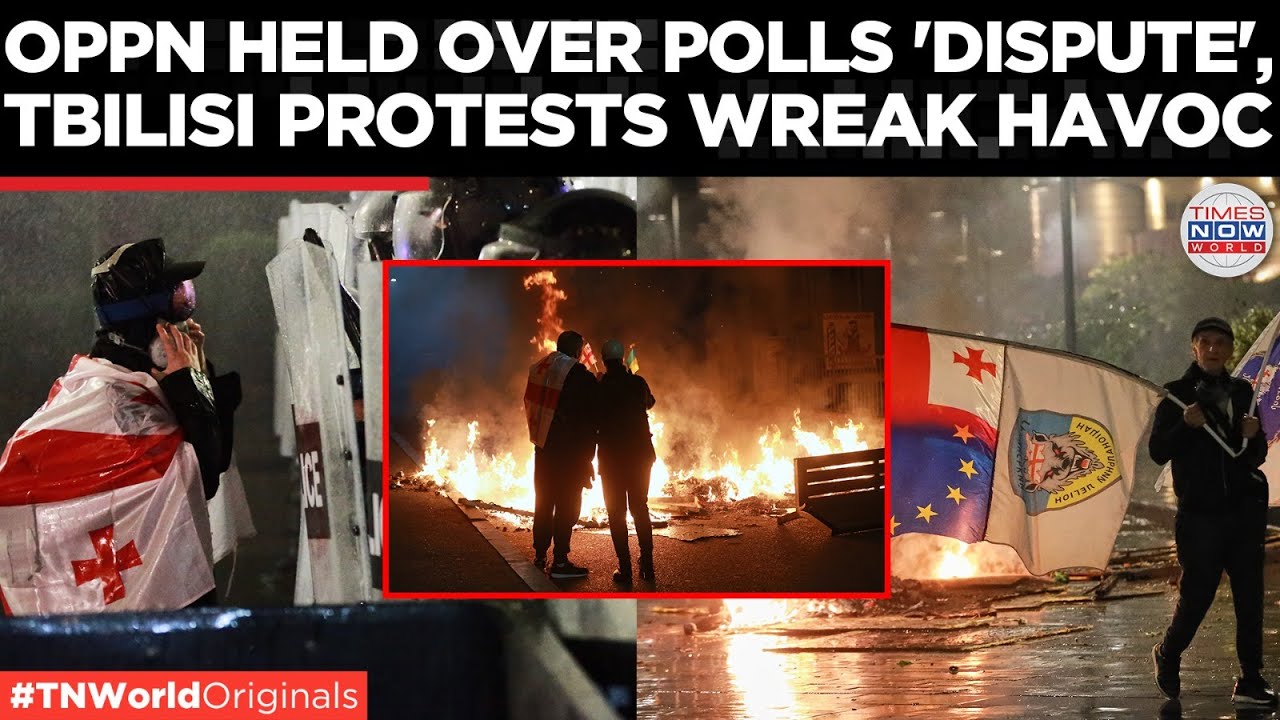 GEORGIA RIOTS: Foreign Meddling Sparks Pro-EU Protests In Georgia, Mass Chaos Engulfs Capital