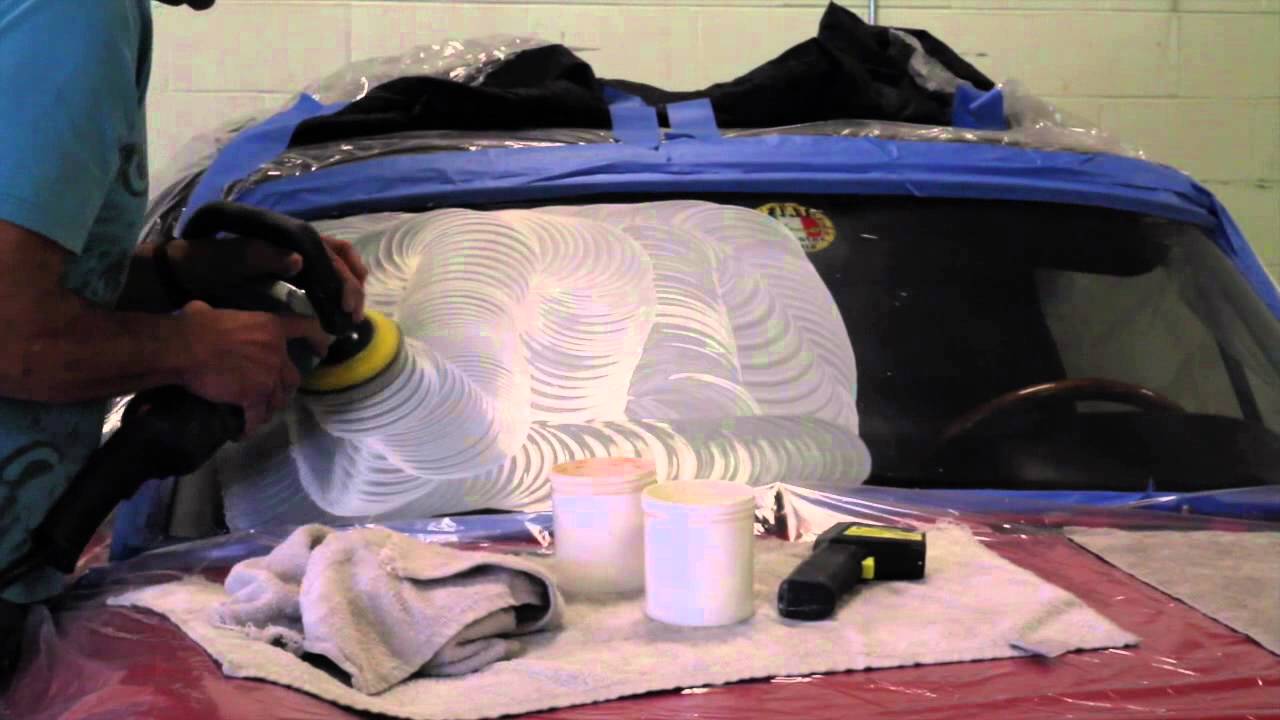 Windshield Restoration, 1972 Fiat Spyder, By Skywave Polishing