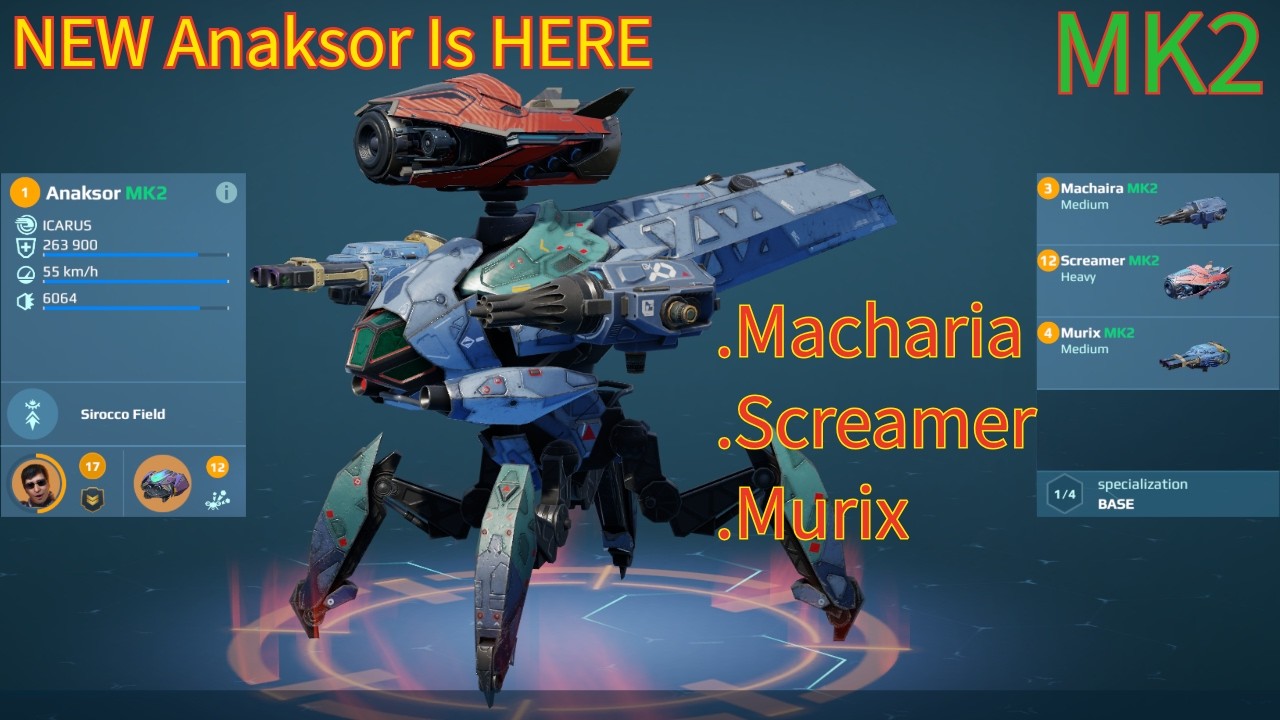 NEW Anaksor Is HERE... And WAY More Overpowered Than We Thought - War Robots