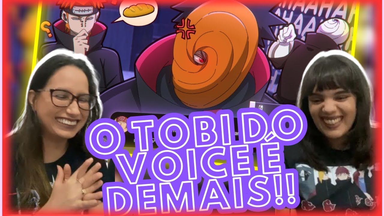 O TSUKUYOMI NÃO IA DAR CERTO!! | Tobi Respondendo Comentários - Parte 2 React