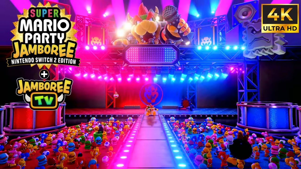 Jamboree TV Bowser Live Gameplay | Mario Party Jamboree Switch 2 Edition (4K)