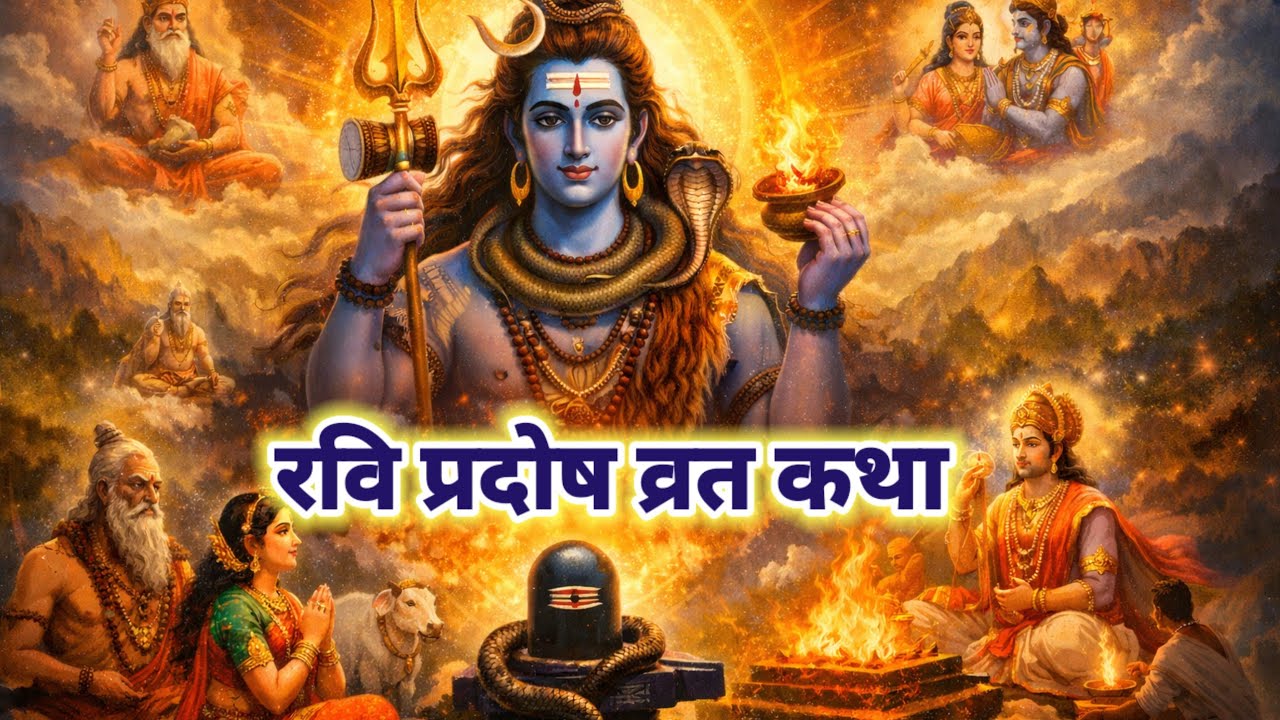 रवि प्रदोष व्रत कथा | ravi Pradosh Vrat Katha | Pradosh Vrat Katha | Pradosh Katha | ravivar