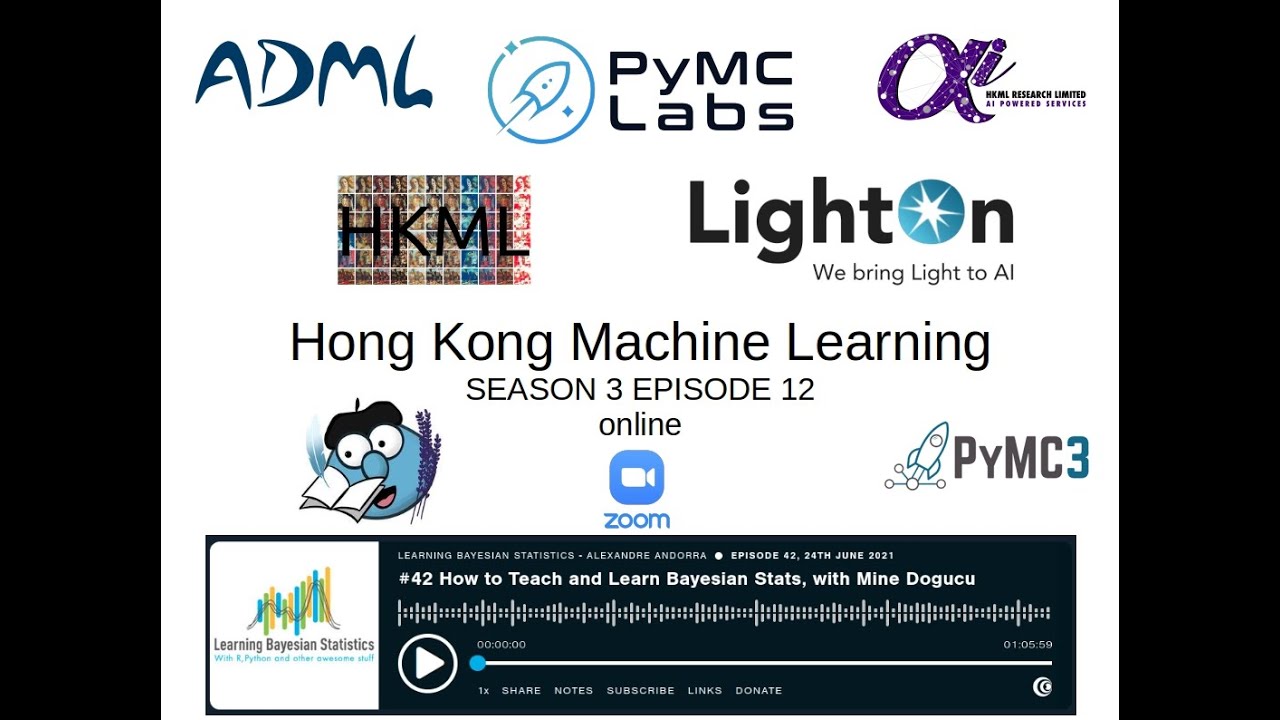 HKML S3E12 - Bayesian Modeling without the Math by Alexandre Andorra
