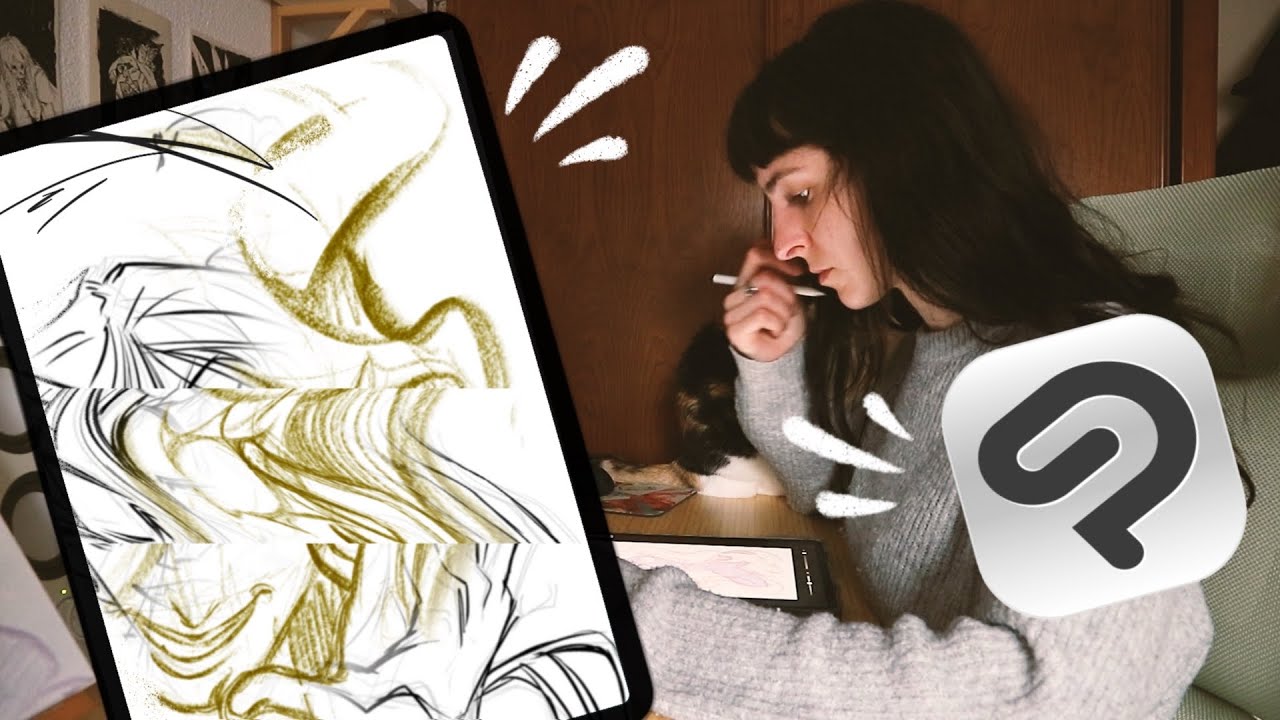 Utilizo el boceto de otro artista x Clip Studio Paint 2