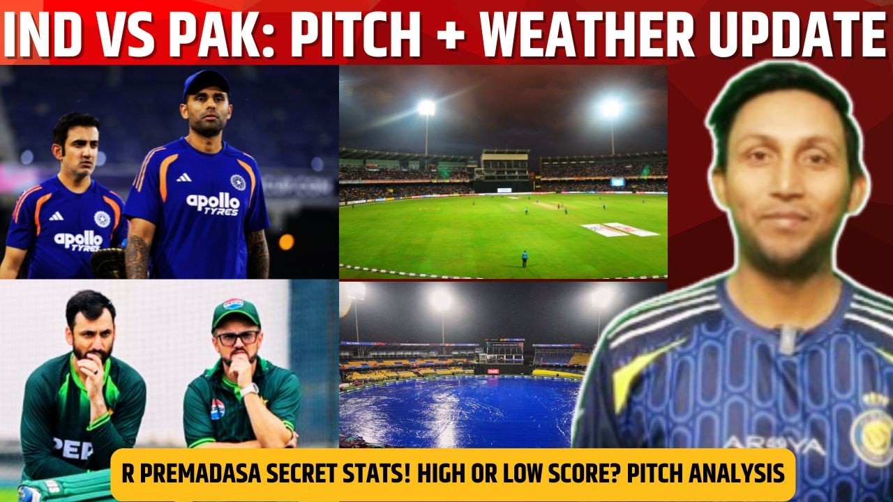 IND vs PAK Pitch Report & Stats | R Premadasa Stadium | T20 World Cup 2026 Match Analysis