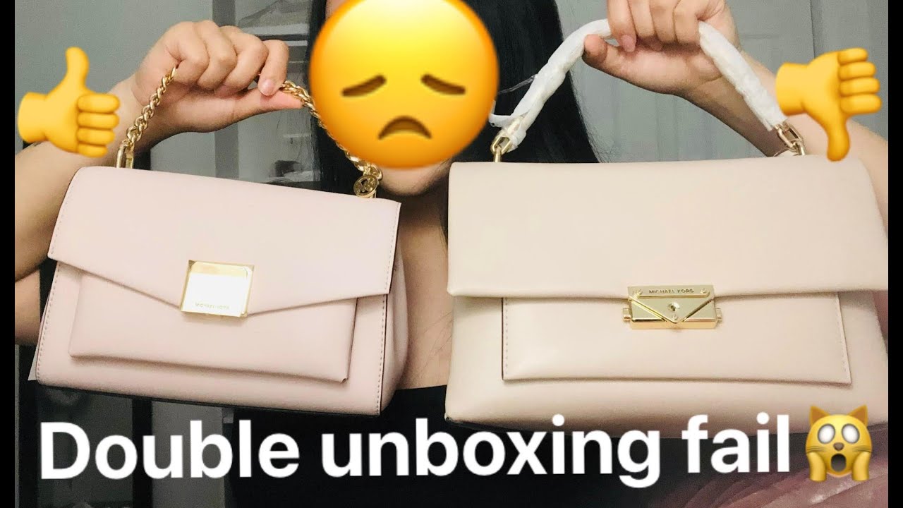 Double Michael Kors Unboxing FAIL!🥴 | Lita Medium Crossbody | Cece Large Shoulder Bag