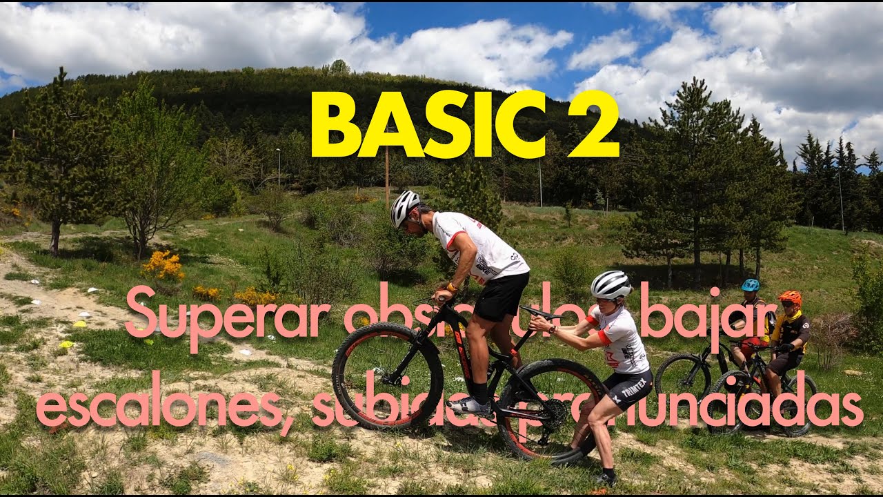 Curso de conducción MTB Basic 2, con GB BIKERS: Superar obstáculos, subir pendientes pronunciadas...