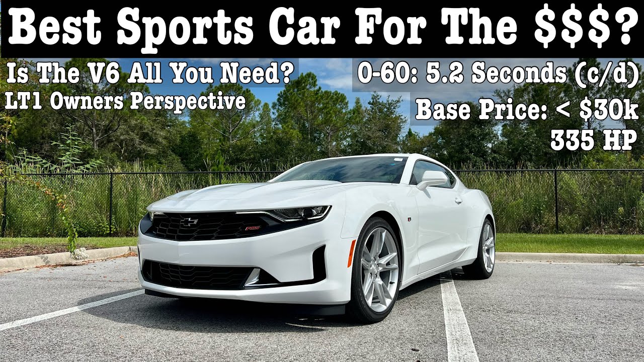 Camaro 1LT V6 2022 года: ТЕСТ-ДРАЙВ + ПОЛНЫЙ ОБЗОР