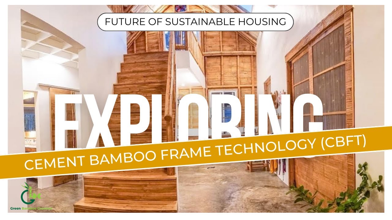 🌿 Introducing Cement-Bamboo Frame Technology (CBFT) - the future of sustainable housing! 🏠✅