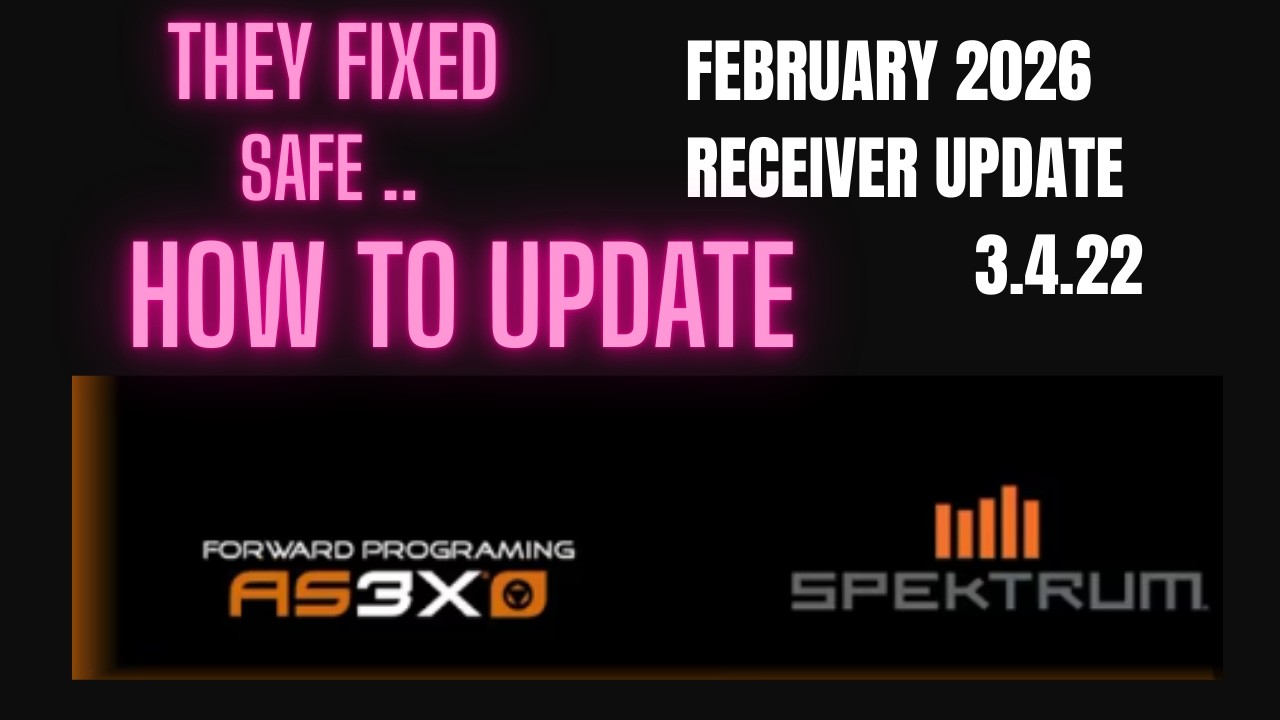 ВАЖНОЕ ОБНОВЛЕНИЕ ДЛЯ ПРИЕМНИКА SPEKTRUM AS3X+ (ФЕВРАЛЬ 2026): ИСПРАВЛЕНА ПРОБЛЕМА С ФУНКЦИЕЙ SAF...