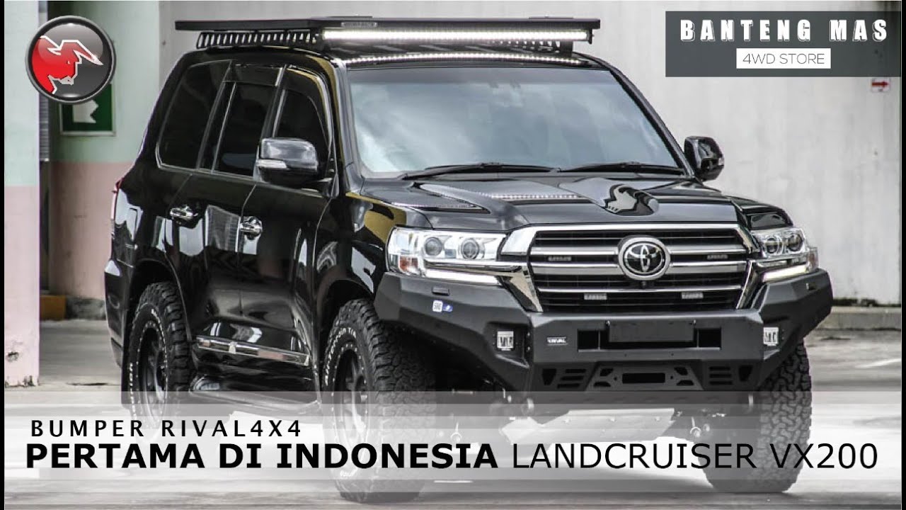 BUMPER RIVAL4X4 PERTAMA DI INDONESIA LANDCRUISER VX200 || BANTENG MAS 4 X 4 STORE