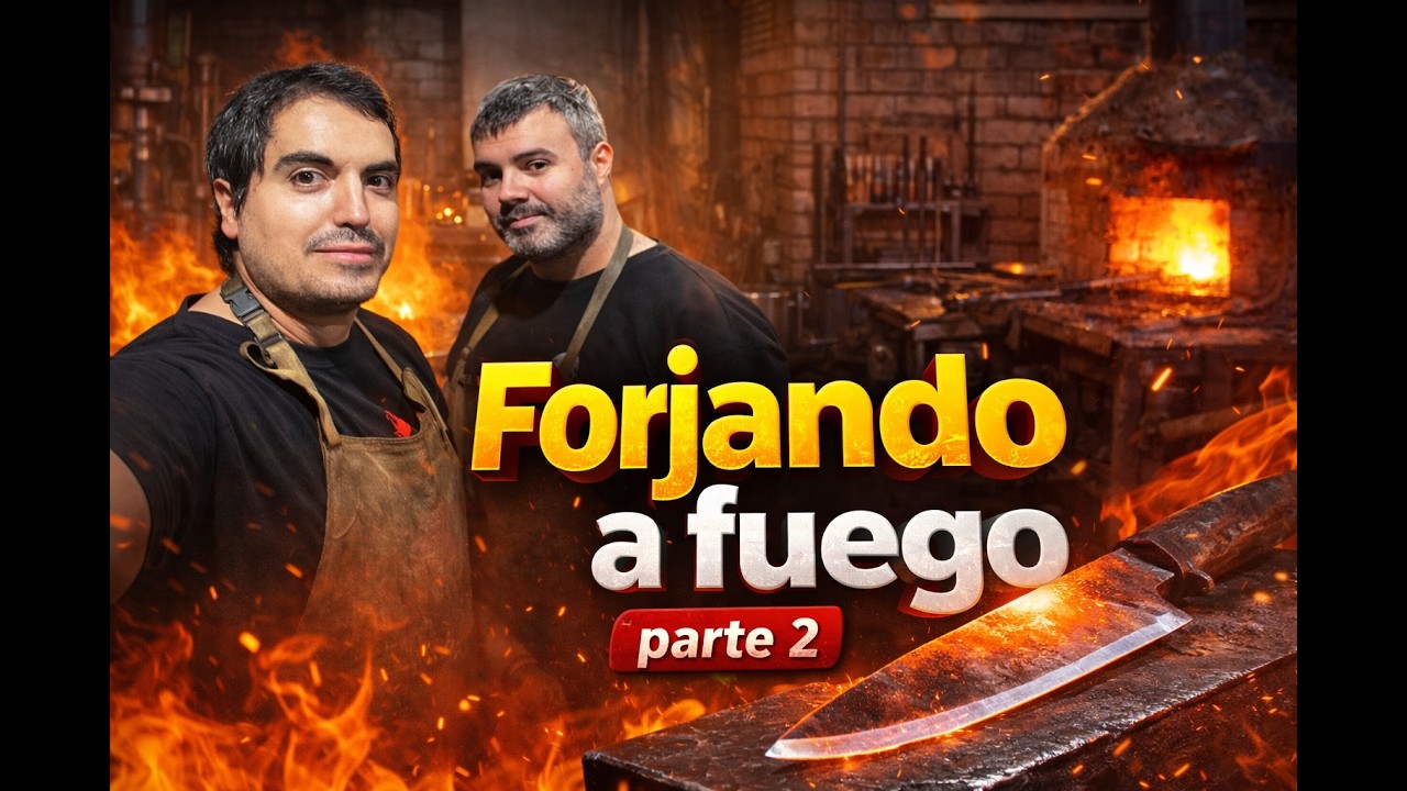Forja de Cuchillo Paso a Paso | Parte 2: Templado y Acabado Final