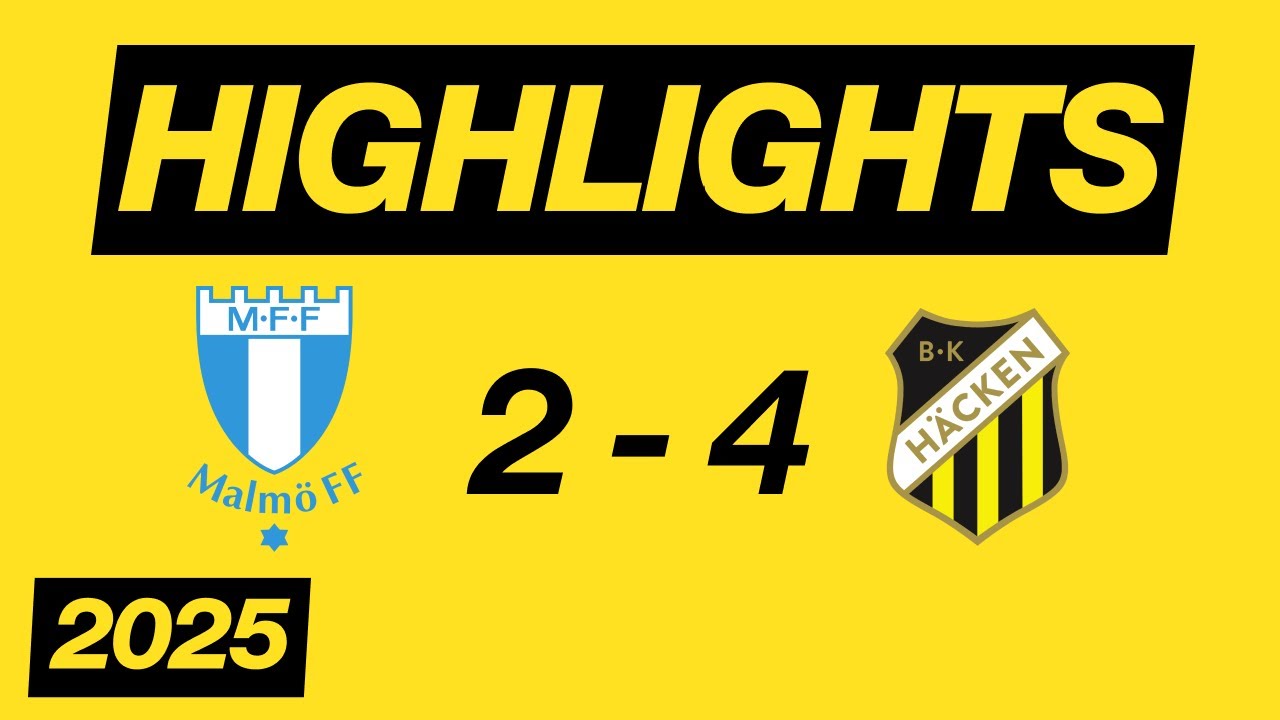 Malmö FF - BK Häcken (2) 0 - 0 (4) Svenska cupen final 2025