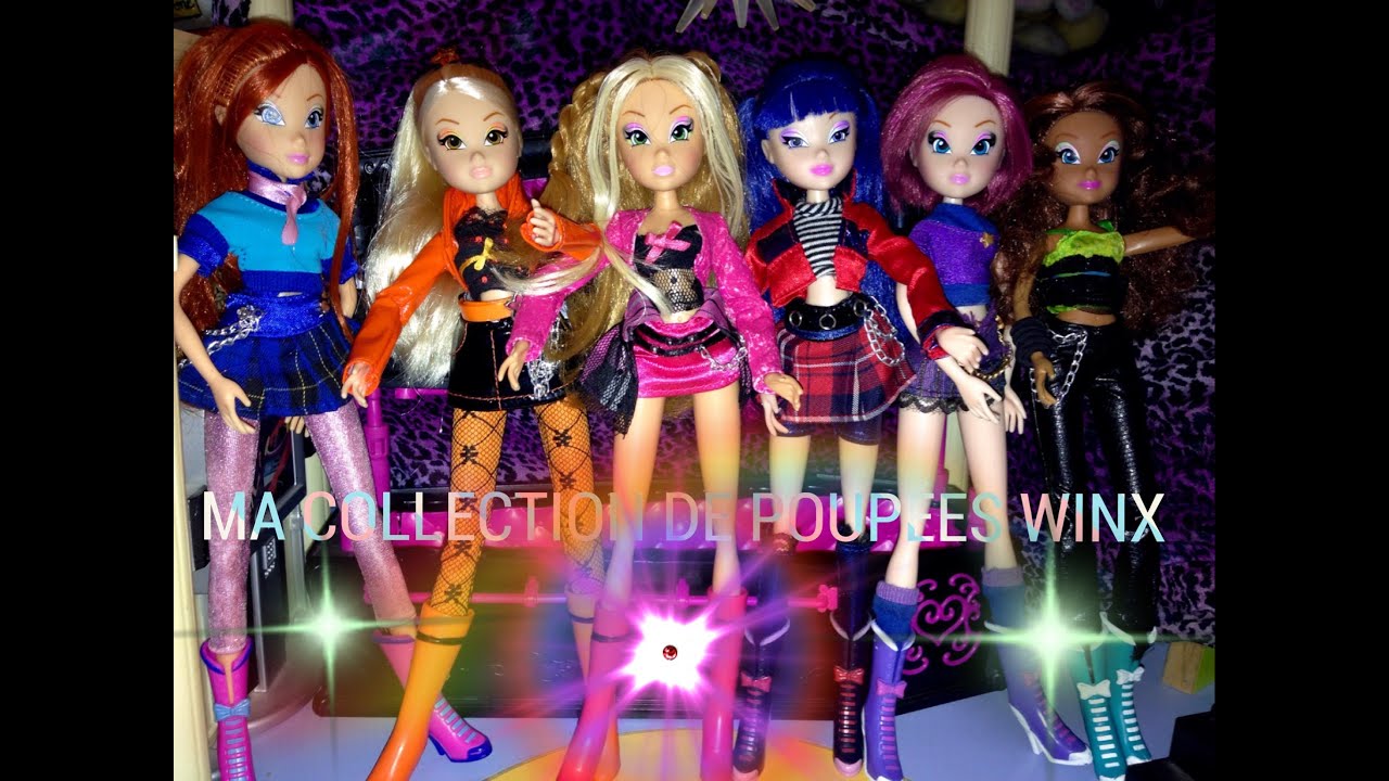 Ma collection de poupées Winx