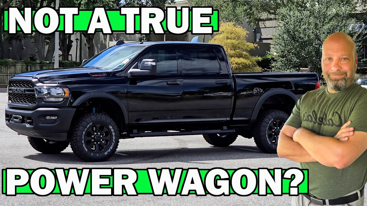 Ram POWER WAGON 2500 Tradesman Edition 2024 года — впечатления внутри и снаружи!
